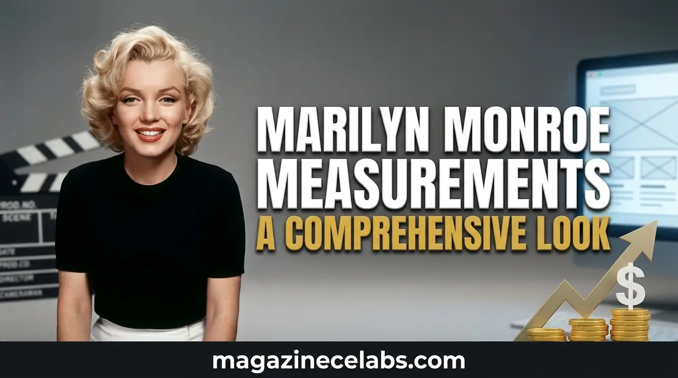 Marilyn Monroe Measurements